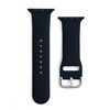 iLike Hurtel Silicone Apyrankė APS skirta Apple Watch 42/44/45mm Apyrankė Watch Bracelet - juodos spalvos