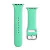 Hurtel Silikoninė APS apyrankė laikrodžiui Apple Watch 9 / 8 / 7 / 6 / 5 / 4 / 3 / 2 / SE (41 / 40 / 38mm) Strap Watch Bracelet Mint