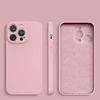 Hurtel silikoninis dėklas skirtas iPhone 14 Plus, rožinis