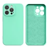 Hurtel silikoninis dėklas skirtas iPhone 14 Plus, mėtų žalia