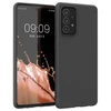 Hurtel silikoninis dėklas skirtas Samsung Galaxy A22 4G, juodas