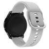 iLike Hurtel Silicone Apyrankė TYS band skirta Samsung Galaxy Watch 45 / 46 / 47 mm - pilkos spalvos