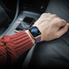 Hurtel Silikoninė APS apyrankė laikrodžiui Apple Watch 9 / 8 / 7 / 6 / 5 / 4 / 3 / 2 / SE (41 / 40 / 38mm) Strap Watch Bracelet raudonos spalvos