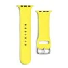Hurtel Silikoninė APS apyrankė laikrodžiui Apple Watch 9 / 8 / 7 / 6 / 5 / 4 / 3 / 2 / SE (41 / 40 / 38mm) Strap Watch Bracelet geltonos spalvos