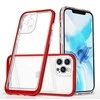 Hurtel Clear dėklas skirtas iPhone 12 Pro, raudonas