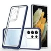 Hurtel Clear dėklas skirtas Samsung Galaxy S22 Ultra, mėlynas