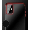 Hurtel skaidrus TPU dėklas skirtas Samsung Galaxy A72 4G, juodas