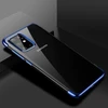Hurtel skaidrus TPU dėklas skirtas Samsung Galaxy A72 4G, mėlynas