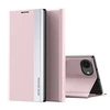 Hurtel Sleep dėklas Pro skirtas Apple iPhone 16e su flap and stand – rožinės spalvos