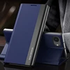 Hurtel Sleep dėklas Pro skirtas Apple iPhone 16e su Flip and Stand – mėlynos spalvos