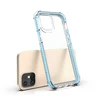 Hurtel Spring Armor TPU dėklas su spalvotu rėmeliu skirtas iPhone 12 mini, mėlynas