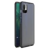 Hurtel Spring dėklas su spalvotu rėmeliu skirtas Xiaomi Redmi Note 10 5G / Poco M3 Pro, juodas