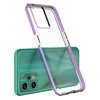 Hurtel Spring dėklas su spalvotu rėmeliu skirtas Realme 9 Pro, šviesiai mėlynas