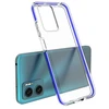 Hurtel Spring dėklas su spalvotu rėmeliu skirtas Xiaomi Redmi 10, tamsiai mėlynas