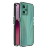 Hurtel Spring dėklas su spalvotu rėmeliu skirtas Realme 9 Pro, juodas