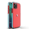 Hurtel Spring dėklas su spalvotu rėmeliu skirtas iPhone 13 Pro, šviesiai mėlynas