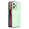 Hurtel Spring dėklas su spalvotu rėmeliu skirtas Realme C35, juodas