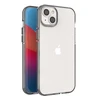 Hurtel Spring dėklas su spalvotu rėmeliu skirtas iPhone 14 Plus, juodas