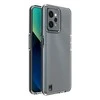 Hurtel Spring dėklas su spalvotu rėmeliu skirtas Realme C31, juodas