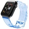 Hurtel Silikoninė apyrankė Bracelet Bracelet Strap Light for Apple Watch 42/44mm – mėlynos spalvos