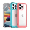 Hurtel Reinforced a flexible frame Apple iPhone 15 Pro Max Outer Space - dėklas telefonui raudonos spalvos