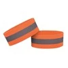 Hurtel Šviesą atspindinti dviračio apyrankė, bėgiojanti Velcro 4cm oranžinė