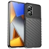 Hurtel Thunder Xiaomi Poco M4 5G silikoninis armor dėklas telefonui juodos spalvos
