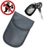 Hurtel Apsaugos nuo vagystės automobilio raktų dėklas radijo blokavimo dėklas be rakto Faraday Box Faraday narvas 14cm su 10cm juodos spalvos