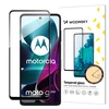 Hurtel Wozinsky Full Glue Apsauginis stiklas Motorola Moto G200 5G 9H Full Screen Apsauginis stiklas with Juodas Frame