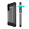 Hurtel Hybrid Armor dėklas skirtas Samsung Galaxy S22+ (S22 Plus), juodas