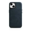 iCarer Oil Wax Premium Leather Apple iPhone 14 Plus Magnetic Leather with MagSafe dėklas telefonui mėlynos spalvos (WMI14220703-BU)