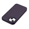 iCarer Leather Apple iPhone 14 Plus Dark dėklas telefonui violetinės spalvos (MagSafe Compatible)