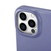 iCarer CE Premium Leather Apple iPhone 14 Pro Max Magnetic atverčiamas Leather MagSafe Light dėklas telefonui violetinės spalvos (WMI14220716-LP)
