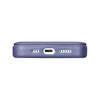 iCarer CE Premium Leather Apple iPhone 14 Plus Magnetic atverčiamas Leather MagSafe Light dėklas telefonui violetinės spalvos (WMI14220715-LP)