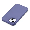 iCarer Leather Genuine Leather Apple iPhone 14 Plus Light dėklas telefonui violetinės spalvos (MagSafe Compatible)