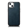 iCarer Leather Oil Wax covered with natural leather Apple iPhone 14 Plus dėklas telefonui mėlynos spalvos (WMI14220719-BU)