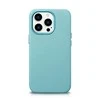 iCarer Litchi Premium Leather Apple iPhone 14 Pro Max Magnetic Leather with MagSafe dėklas telefonui žalios spalvos (WMI14220712-GN)