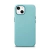 iCarer Litchi Premium Leather Apple iPhone 14 Plus Magnetic Leather with MagSafe dėklas telefonui žalios spalvos (WMI14220711-GN)