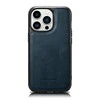 iCarer Leather Oil Wax Apple iPhone 14 Pro Max leather dėklas telefonui mėlynos spalvos (WMI14220720-BU)