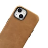 iCarer Oil Wax Premium Leather Apple iPhone 14 Plus Magnetic Leather with MagSafe dėklas telefonui rudos spalvos (WMI14220703-TN)