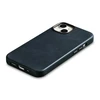 iCarer Oil Wax Premium Leather Apple iPhone 14 Plus Magnetic Leather with MagSafe dėklas telefonui mėlynos spalvos (WMI14220703-BU)