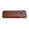 iCarer Oil Wax Premium Leather Apple iPhone 14 Plus Magnetic Leather with MagSafe dėklas telefonui rudos spalvos (WMI14220703-RB)