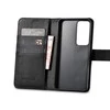 iCarer Wallet Samsung Galaxy S23 Plus leather wallet dėklas telefonui juodos spalvos