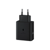 EP-T5020XBE Samsung Dual USB-C 50W kelioninis įkroviklis + USB-C duomenų kabelis Juodas