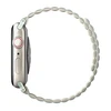 Uniq Išmaniojo laikrodžio Apple Watch 4/5/6/7/8/SE/ULTRA magnetinis/dvipusis dirželis, Smėlio/Žalsvos spalvos, 44/45/49mm