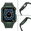 Išmaniojo laikrodžio Apple SE/7 silikoninis Hurtel dirželis, Žalios spalvos,38/40/41 mm