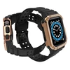 Išmaniojo laikrodžio Apple SE/7 silikoninis Hurtel dirželis, Juodos spalvos, 42/44/45 mm