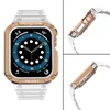 Išmaniojo laikrodžio Apple SE/7 silikoninis Hurtel dirželis, Baltos spalvos, 38/40/41 mm