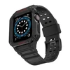 Išmaniojo laikrodžio Apple SE/7 silikoninis Hurtel dirželis, Juodos spalvos, 38/40/41 mm