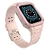 Išmaniojo laikrodžio Apple SE/7 silikoninis Hurtel dirželis, Rožinės spalvos, 42/44/45 mm